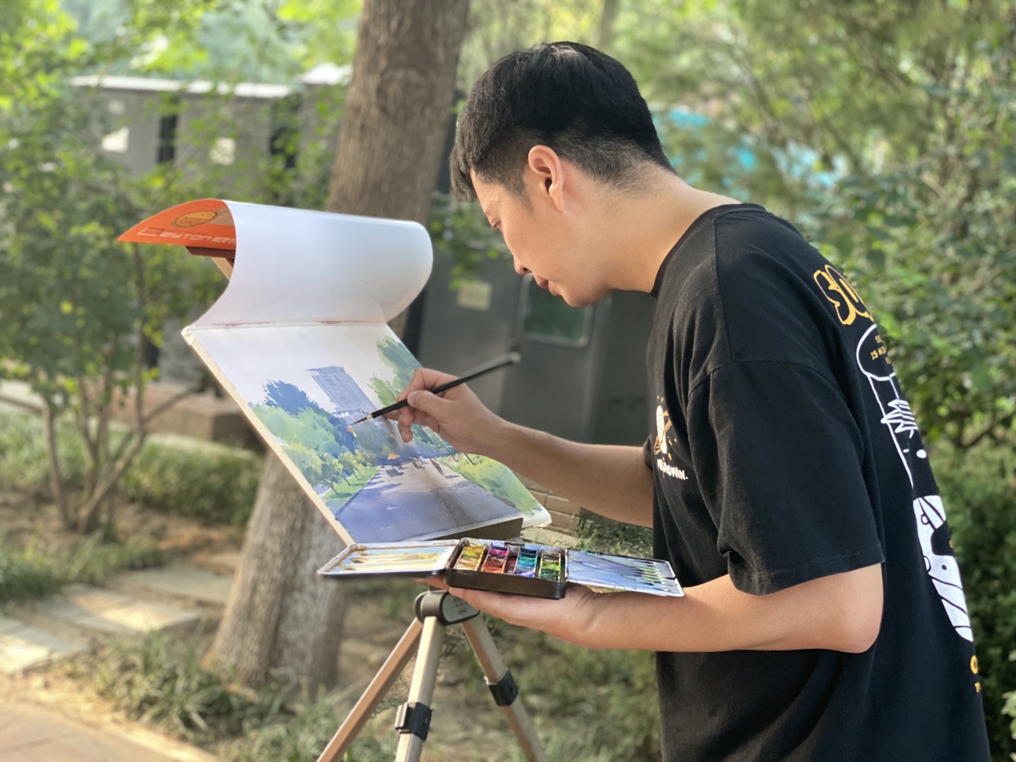 王振卫水彩,水彩风景,美术生,水彩,绘画 王振卫水彩,水彩风景,美术生,水彩,绘画